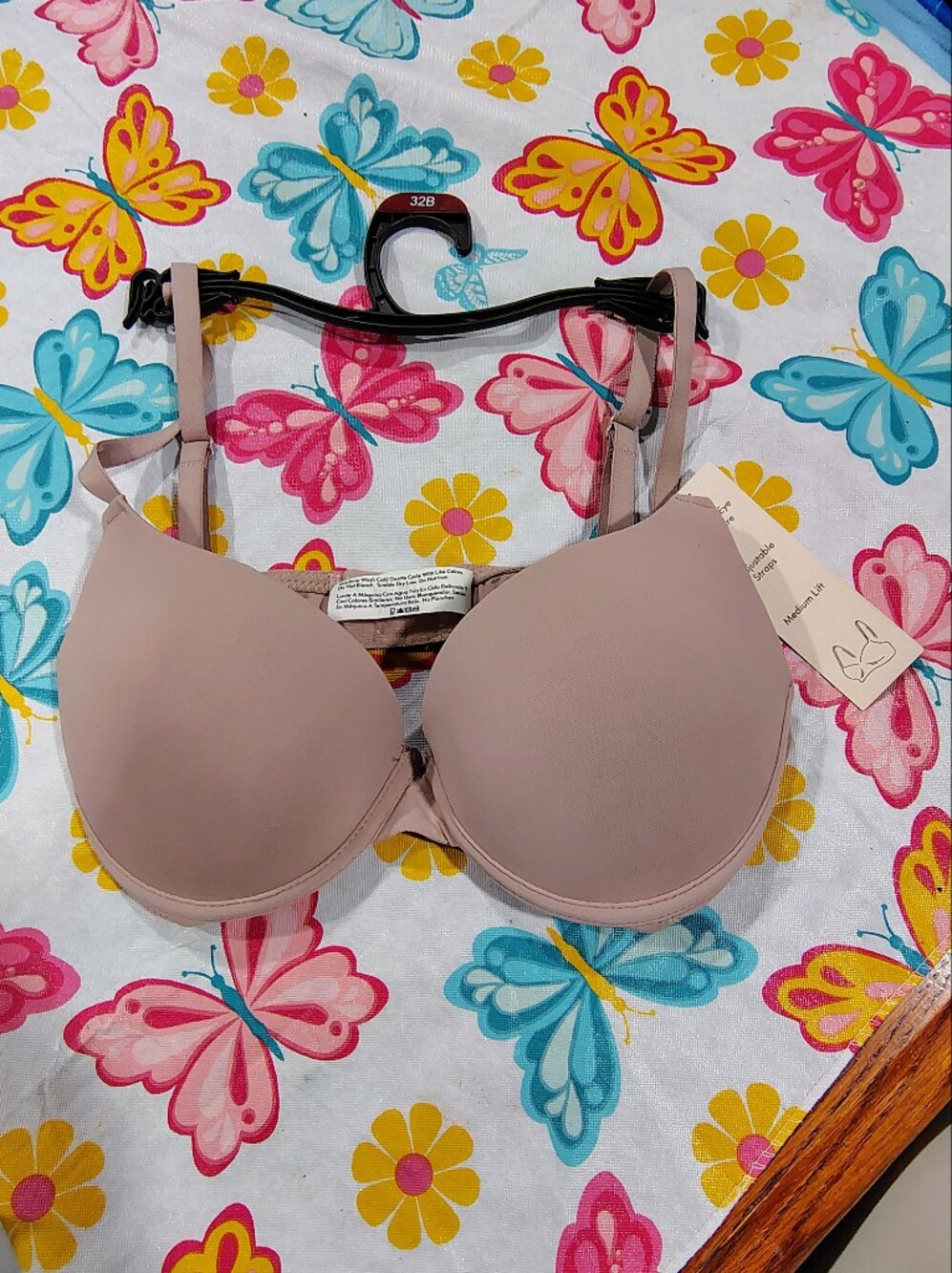 No Boundaries Smooth T-Shirt Bra - Mauve Nude